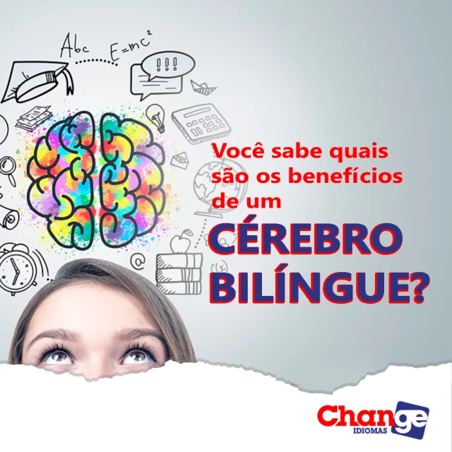 Além de abrir portas para novas oportunidades, ser bilíngue traz vários benefícios para o cérebro.

Confira 3 deles:
1️⃣ Aumento da capacidade cognitiva: Melhor memória, foco e habilidades de resolução de problemas!
2️⃣ Atraso no envelhecimento cerebral: Estudos mostram que o bilinguismo pode ajudar a prevenir doenças como o Alzheimer.
3️⃣ Maior facilidade para aprender outros idiomas: Conhecer mais de uma língua facilita o aprendizado de novos idiomas!

E o melhor: você pode começar essa jornada com a gente! 💥

 💡 Aproveite uma aula experimental GRATUITA e experimente o método Change Idiomas!

Entre em contato pelo whatsapp e agende: (32) 9812-2397

 #ChangeIdiomas #Bilinguismo #BenefíciosDoInglês #AulaGratuita #AprenderInglês